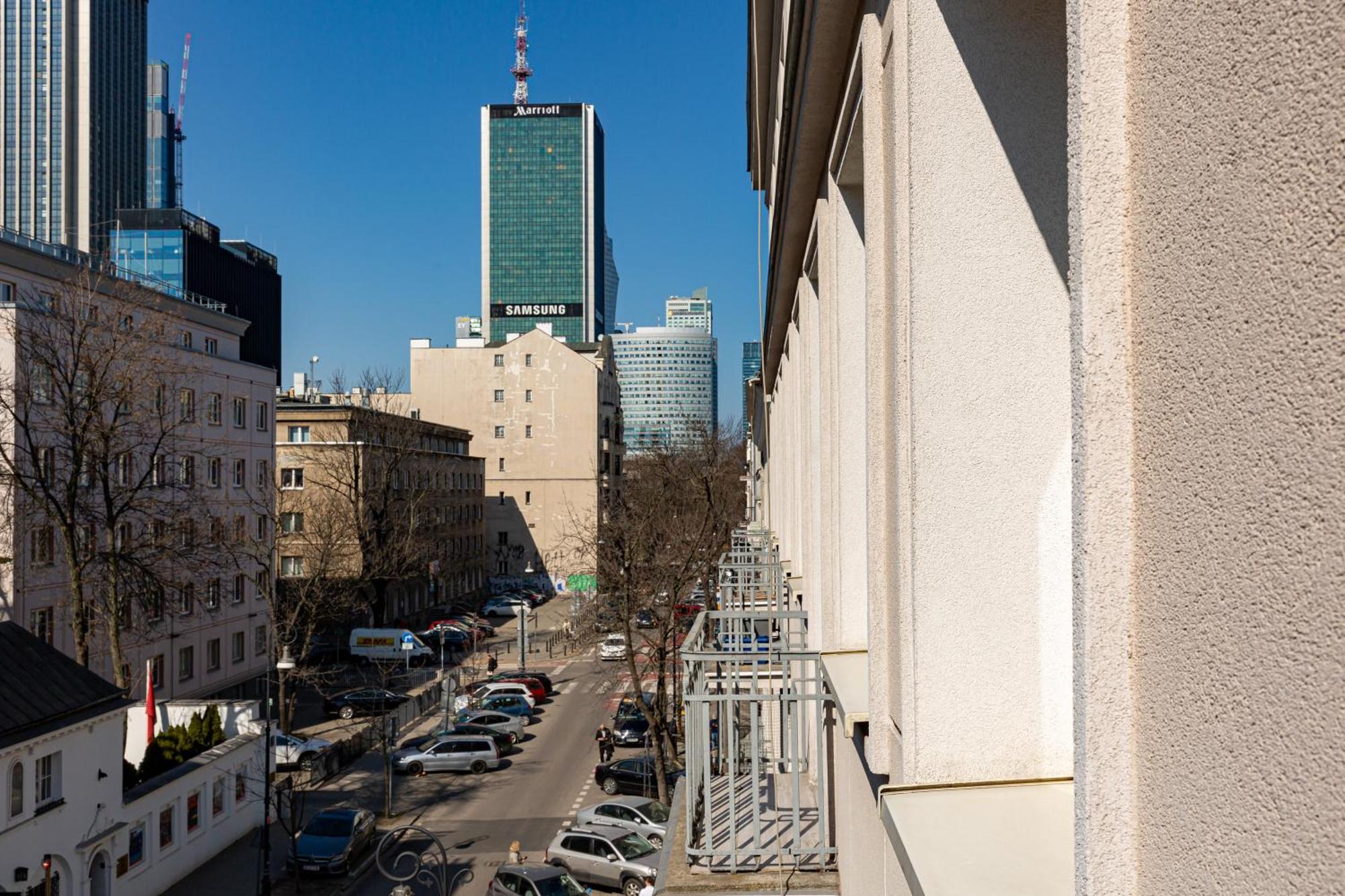 Central Apartment Emilii Plater By Noclegi Renters Varsovia Exterior foto